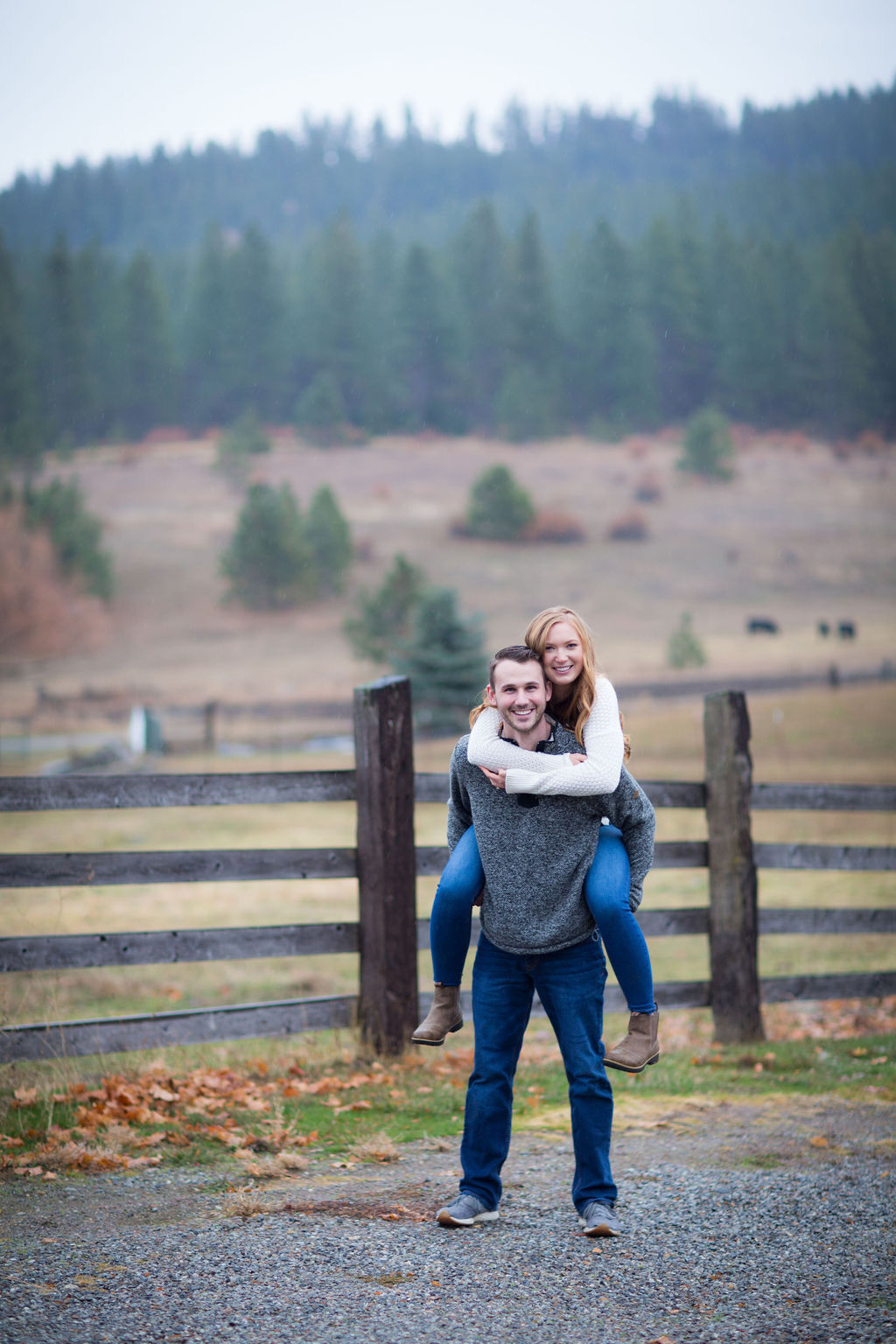Braden Corigliano and his bride-to-be, Mikaela.